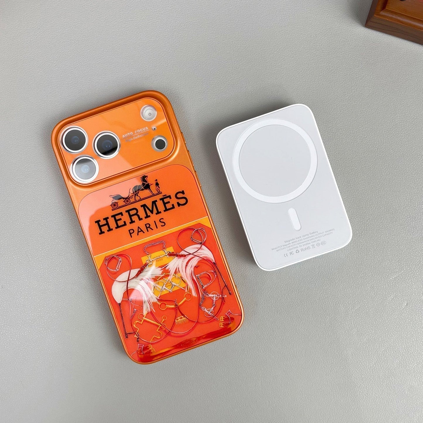 Θήκη iPhone σειράς H Luxury Orange