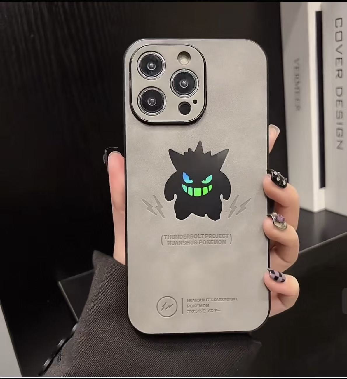 Modische Cartoon-coole Laser-Gengar-iPhone-Hülle
