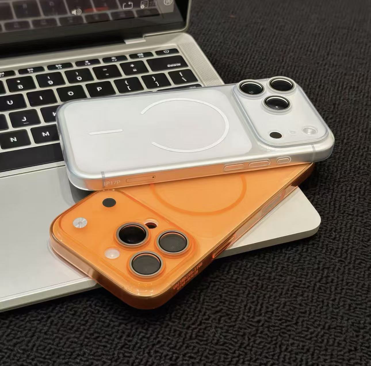 Ultratyndt premium klart iPhone-cover