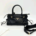 Bonnie leather mini handbag Black