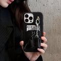 H Card Holder Læder Pendant iPhone-etui