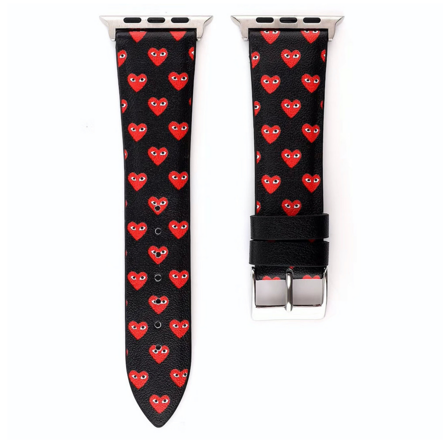 „CDG“-LEDER-UHRENARMBÄNDER