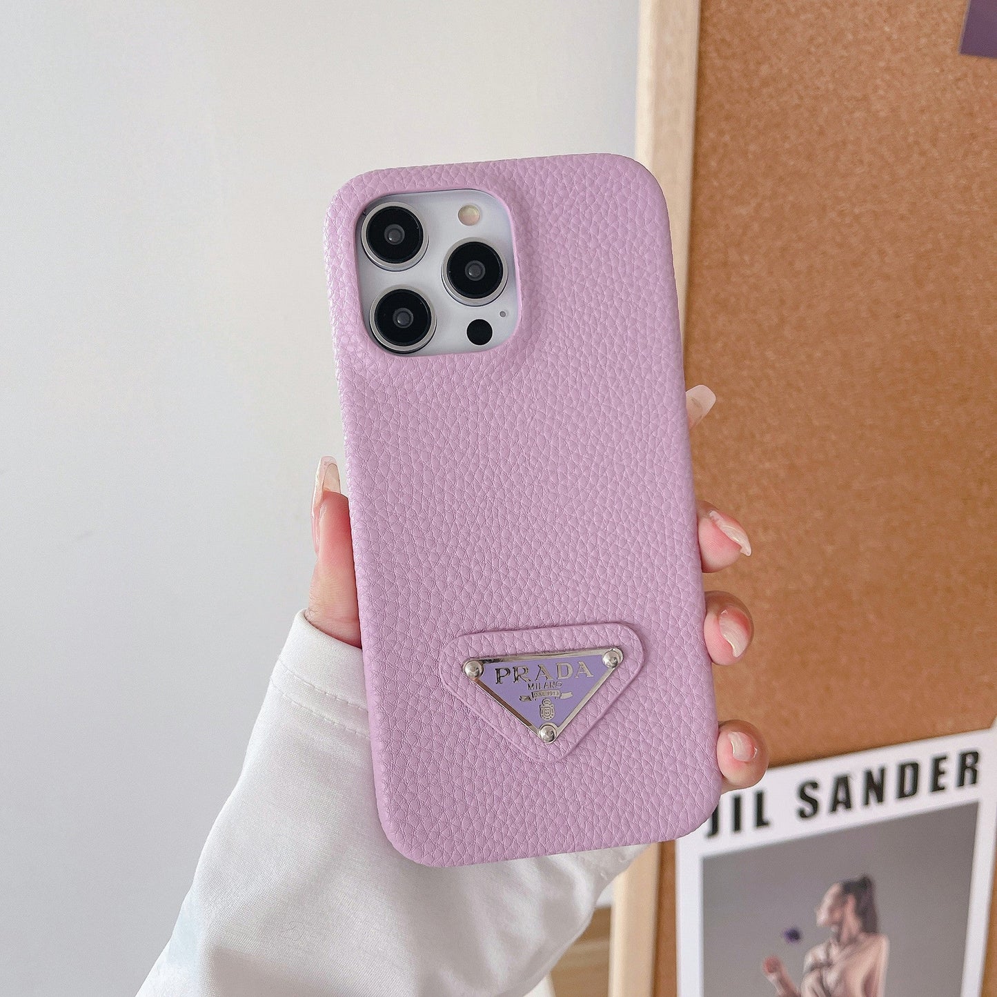 Luksus læder cover til iPhone