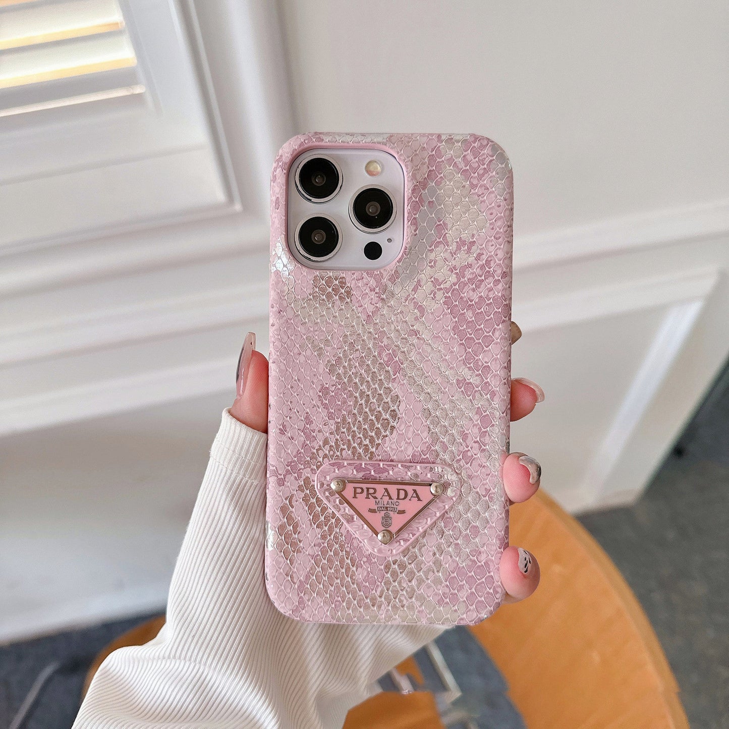 Luksus Gradient Color iPhone-etui