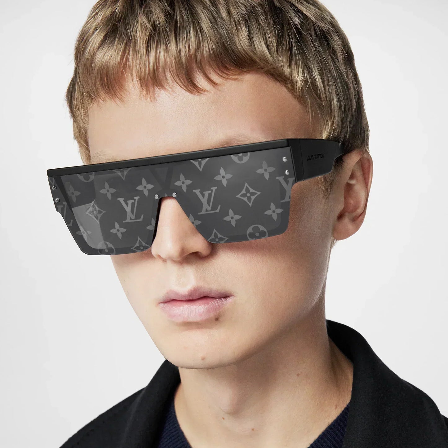 Acetate Monogram Waimea Sunglasses Black