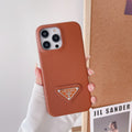 Luksus læder cover til iPhone