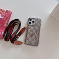 Premium Card Bag Crossbody Classic iPhone hulstur