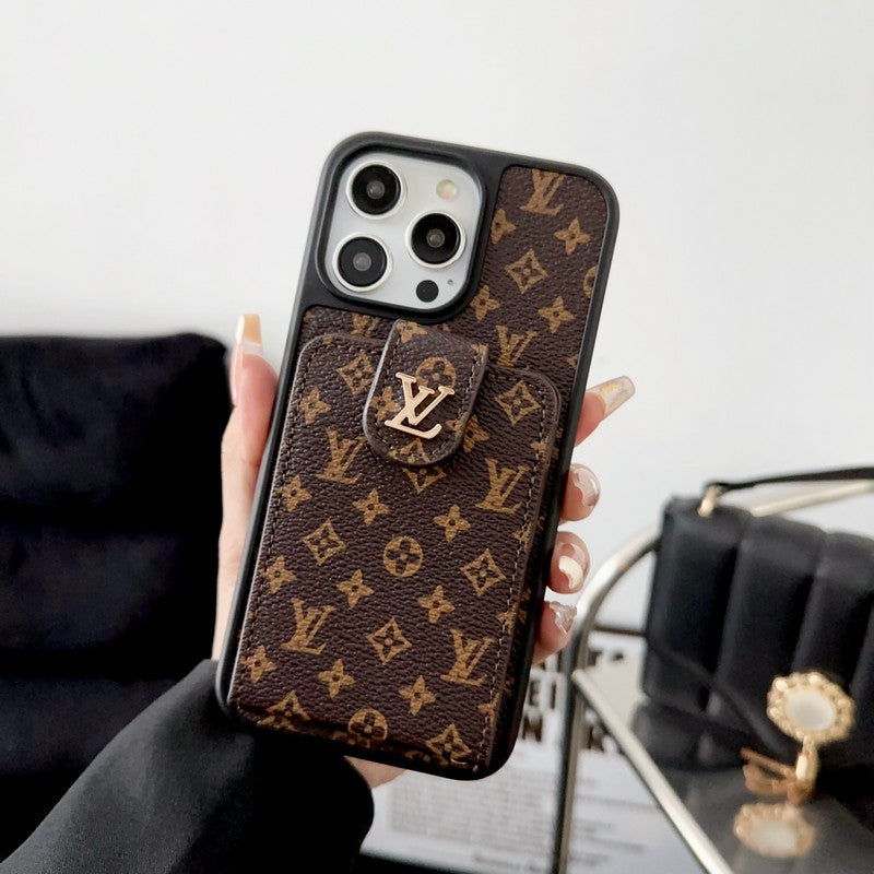 Luxuriöse iPhone-Hülle mit klassischer Kartentasche