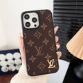 Πολυτελής Κλασική Καφέ Θήκη iPhone