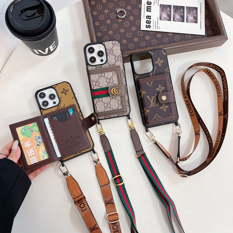 Premium Card Bag Crossbody iPhone etui