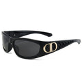Vintage Oval Shield Sunglasses – Luxury Inspired Retro Fashion Eyewear
