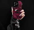 Luxury Velvet Rose Case για iPhone – Προστασία πλήρους φακού