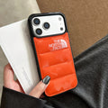Puffer Style stødabsorberende beskyttende iPhone-etui