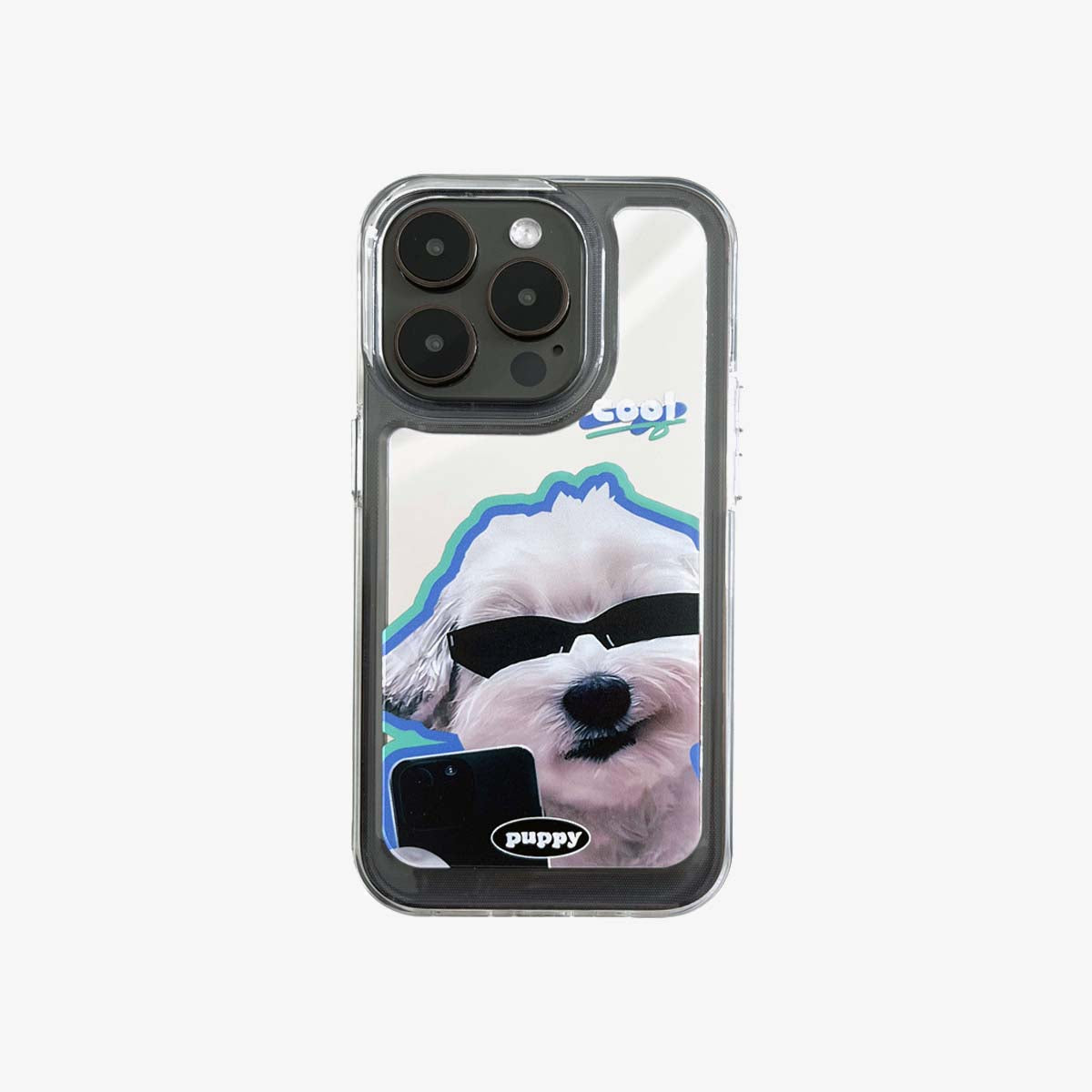 Spiegel iPhone Hülle | Selbstauslöser für Paare und Hunde (Kauf von 2 und erhalte 50 % Rabatt auf einen)
