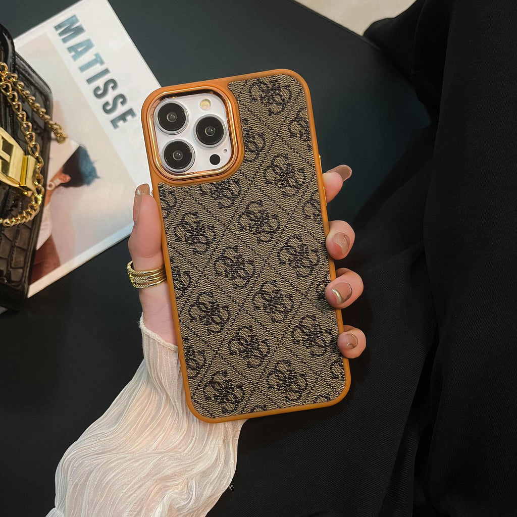 Yellow Luxury iPhone Case-MD231025