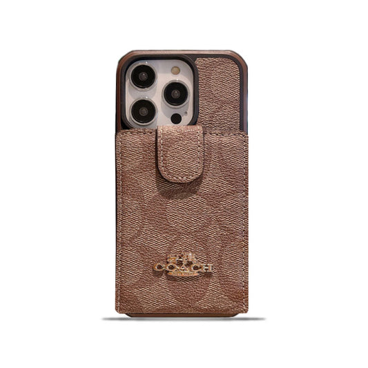 Klassískt iPhone hulstur með veski -LBK241416