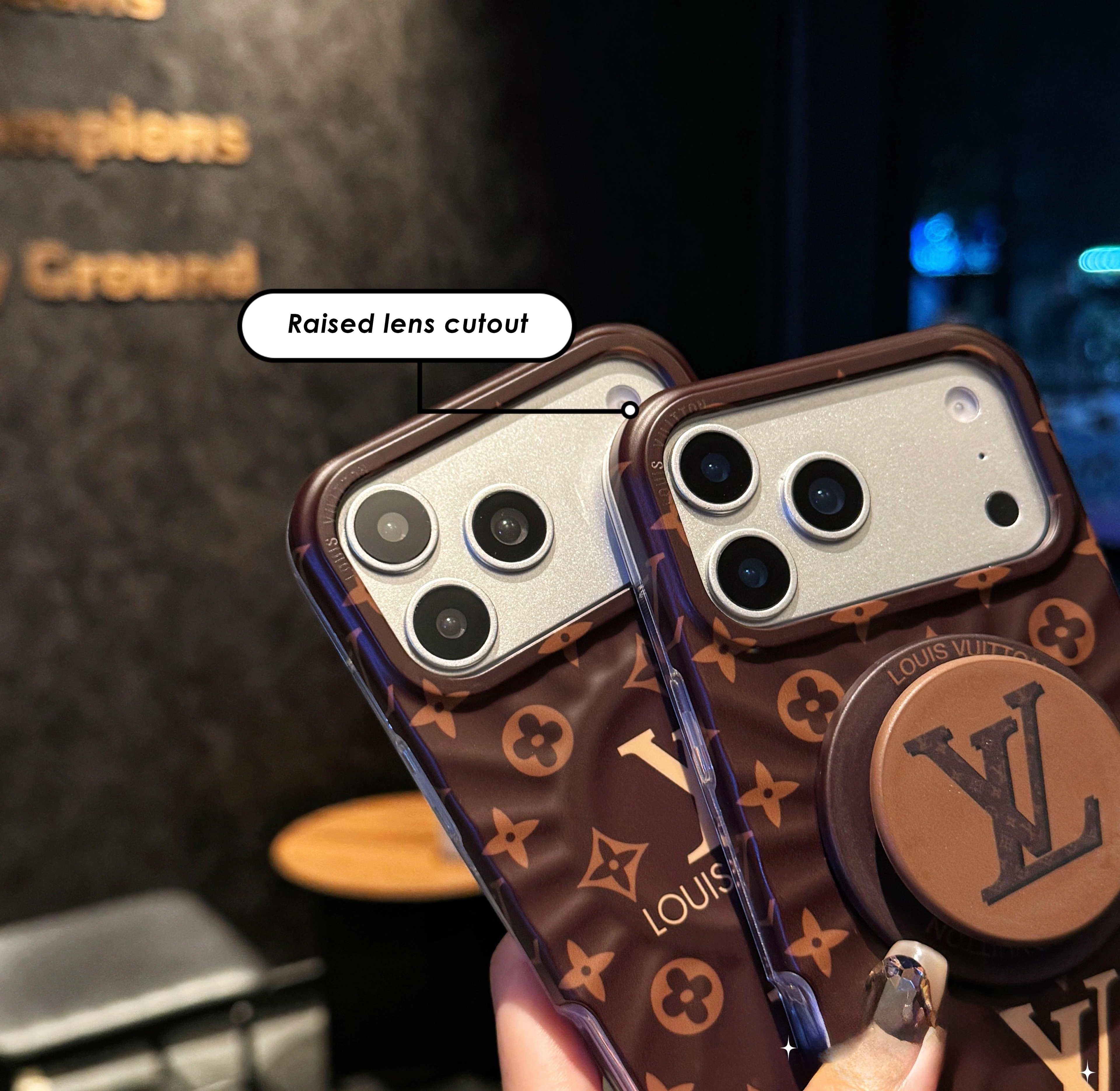 Luxury MagSafe-Compatible Magnetic Phone Case with Detachable Airbag Stand