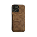 Classic iPhone Case With Wallet Light Brown-HP240513