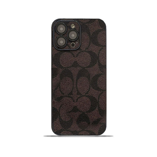 Klassískt iPhone hulstur Brúnn -QB240402
