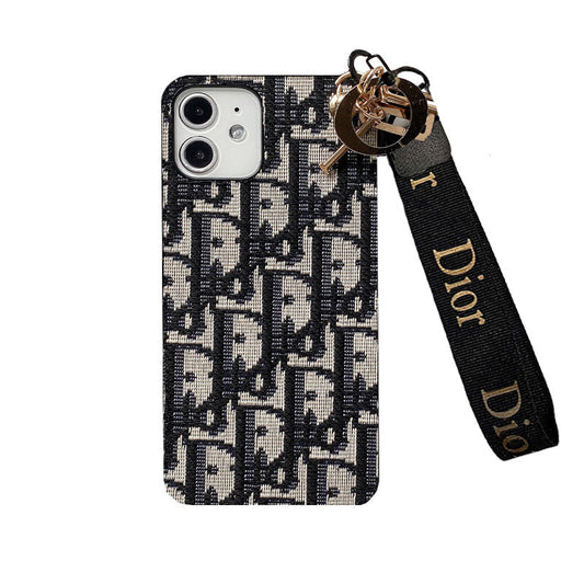 Mode-iPhone-etui med rem Sort-GS240315
