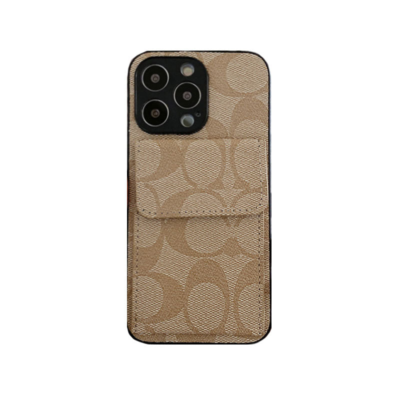 Classic iPhone Case With Wallet Black-HP240513