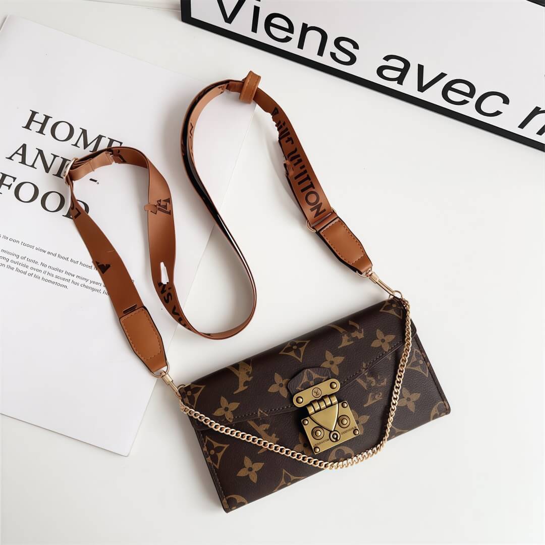 Leather Crossbody Bag-Inspired iPhone Case with Card Holder