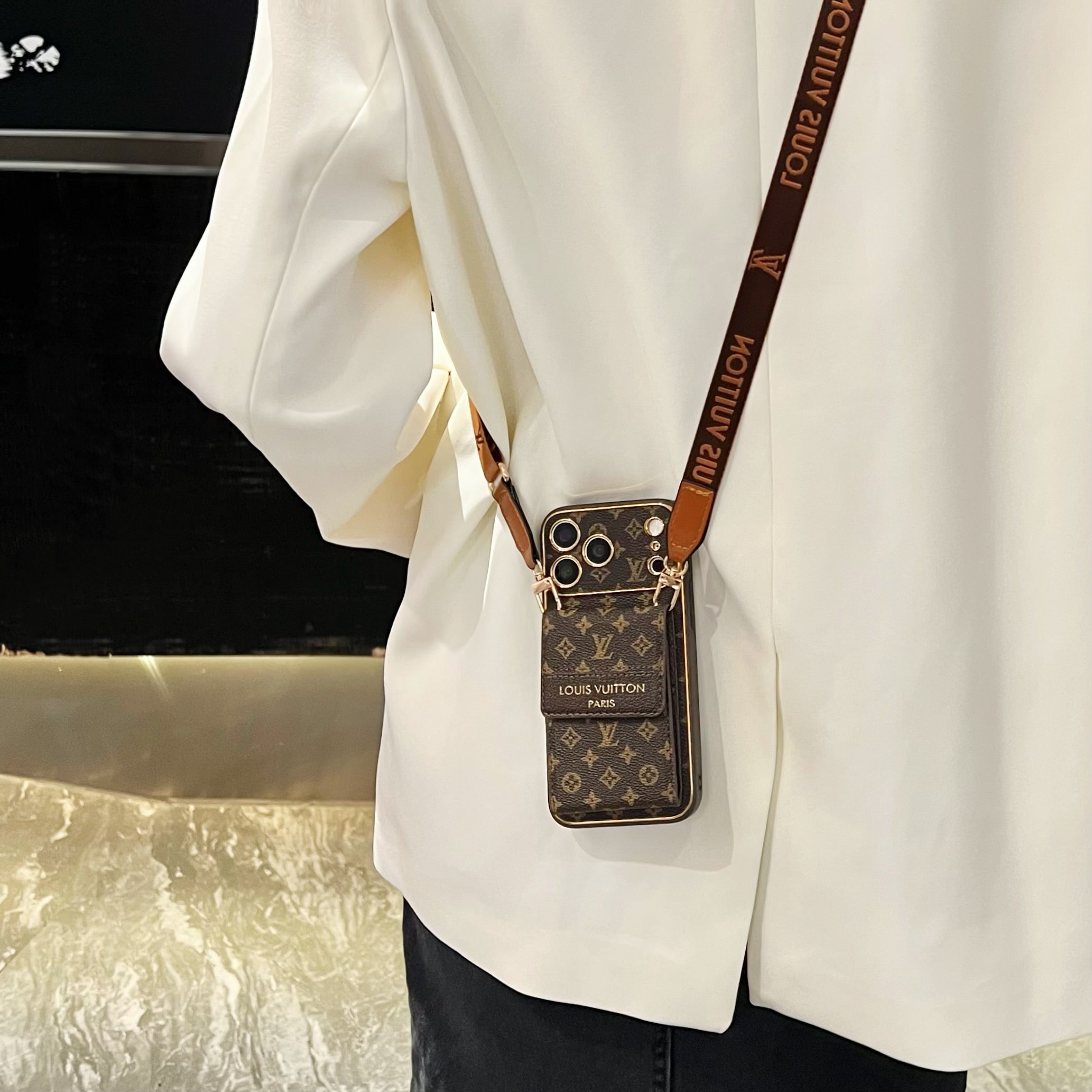New Classic Luxury Card Holder Phone Case  09