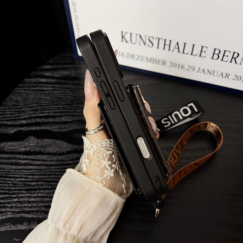 Luxury Classic Color Crossbody iPhone Case