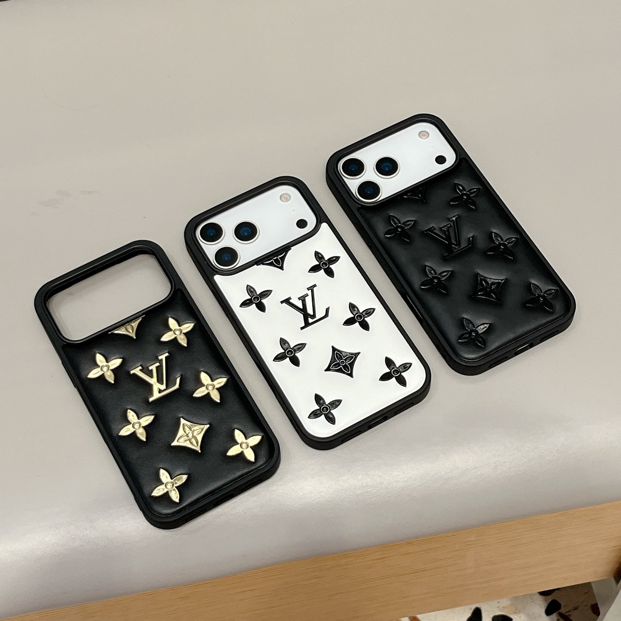 Luxury 3D Embossed Designer iPhone Case
