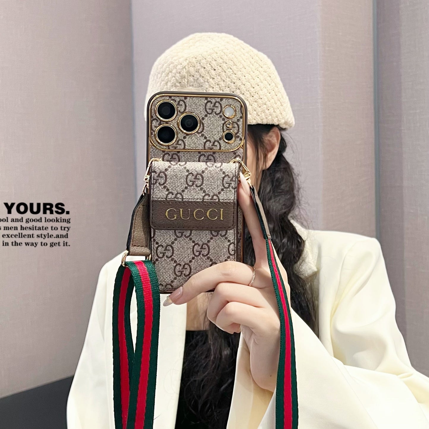 New Classic Luxury Card Holder Phone Case  09