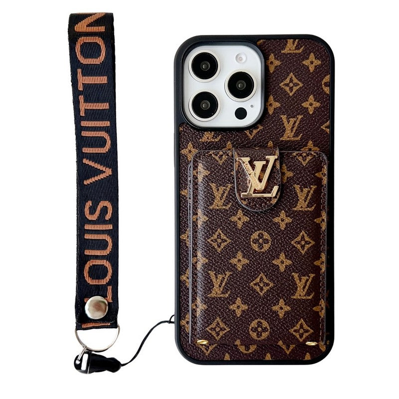 Luxury Classic Color Crossbody iPhone Case