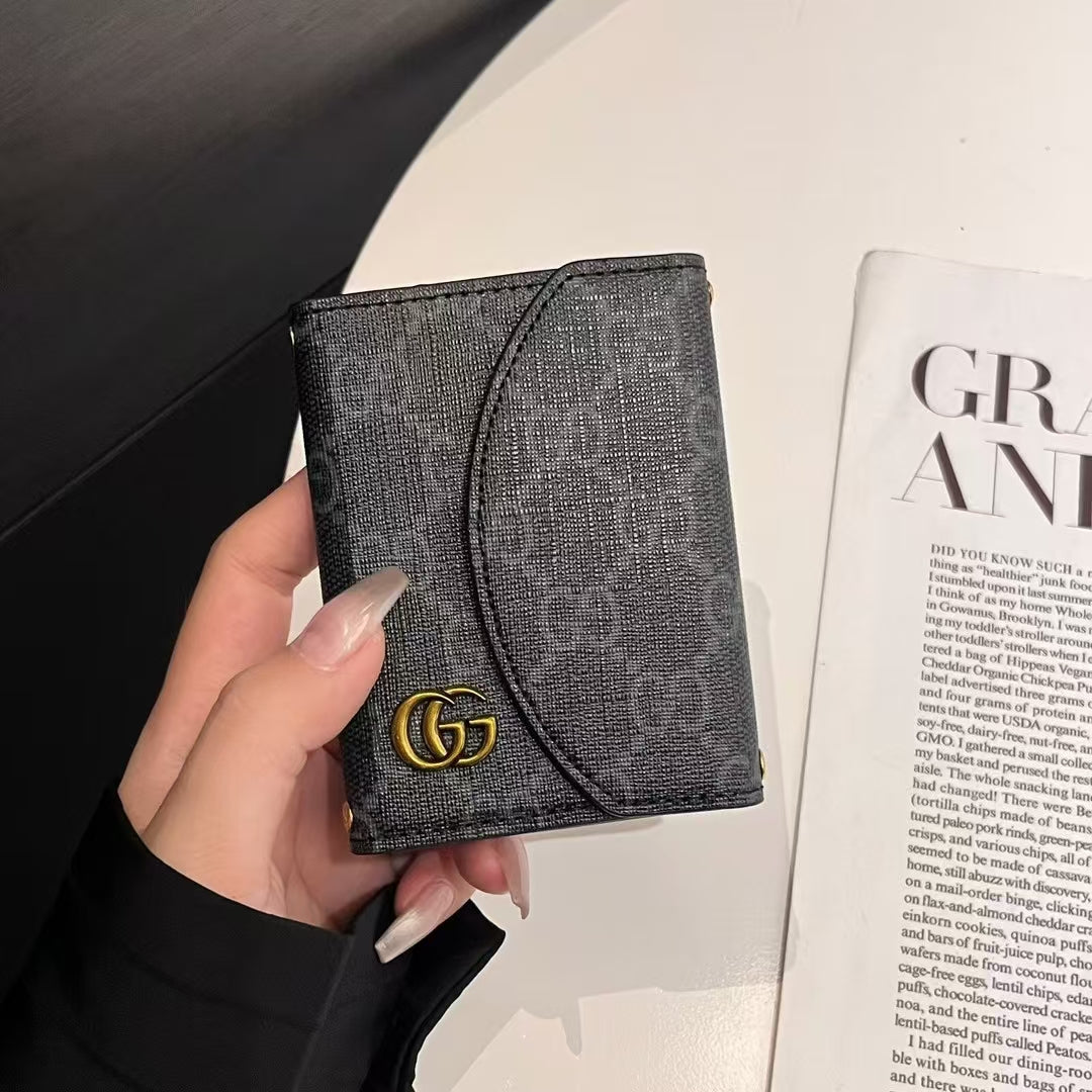 Luxury -Inspired Monogram Compact Card holder Collection
