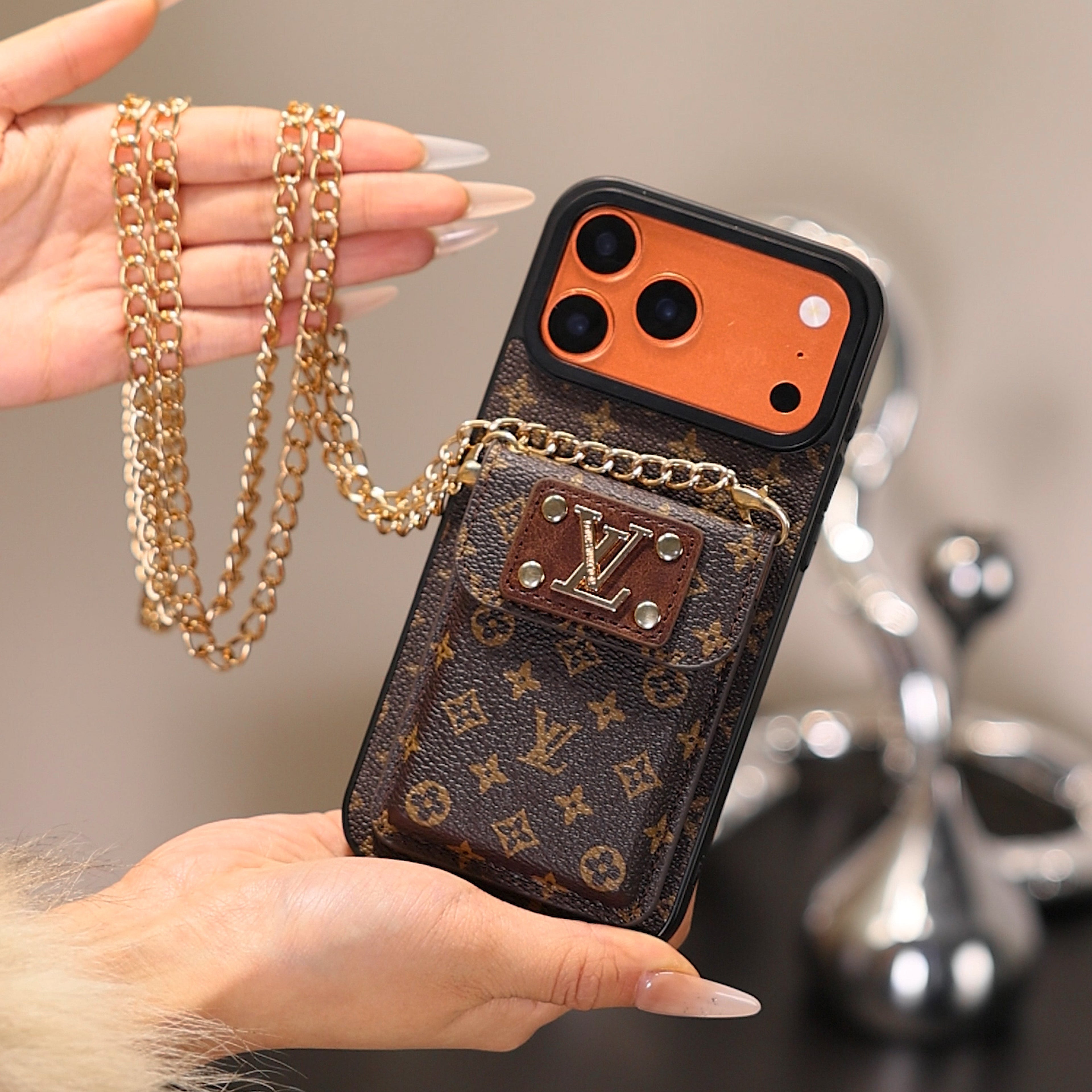 New Classic Luxury Card Holder Phone Case  10