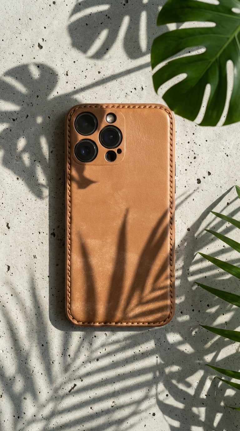 Full-Grain Leather Unibody iPhone Case – The Art of Pure Leather Craft