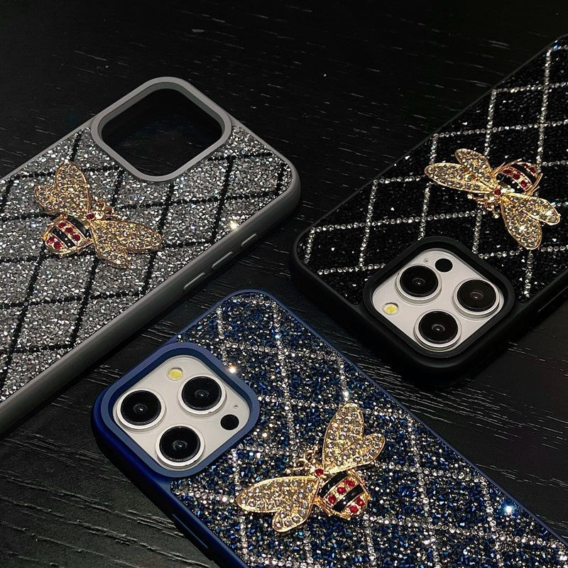 Premium Bee Diamond iPhone Case