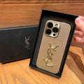 Elegant Letter x Mono iPhone Case
