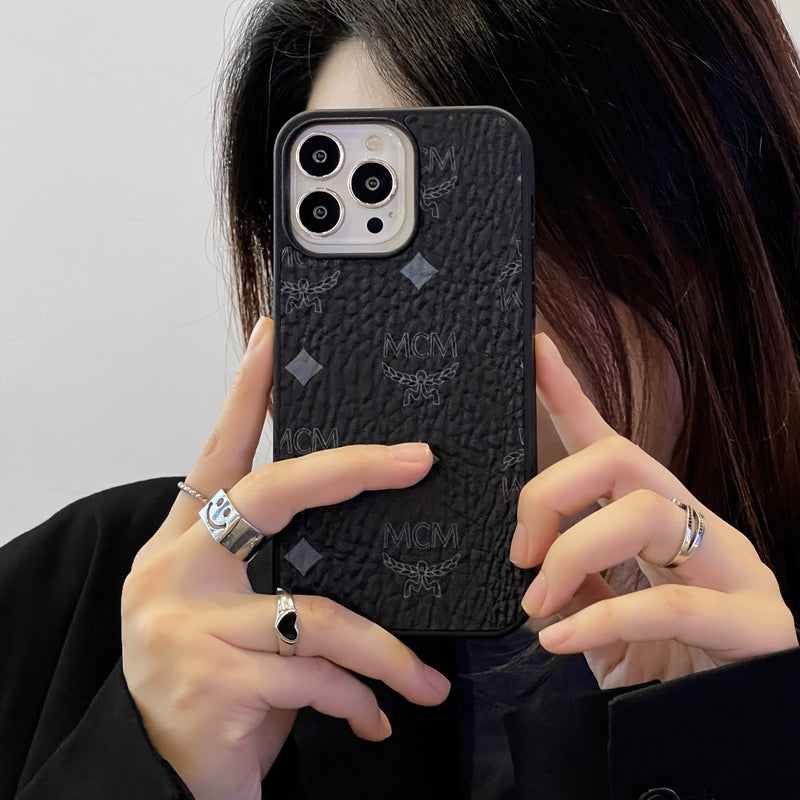 MCM iPhone hulstur Svart-MCK240603