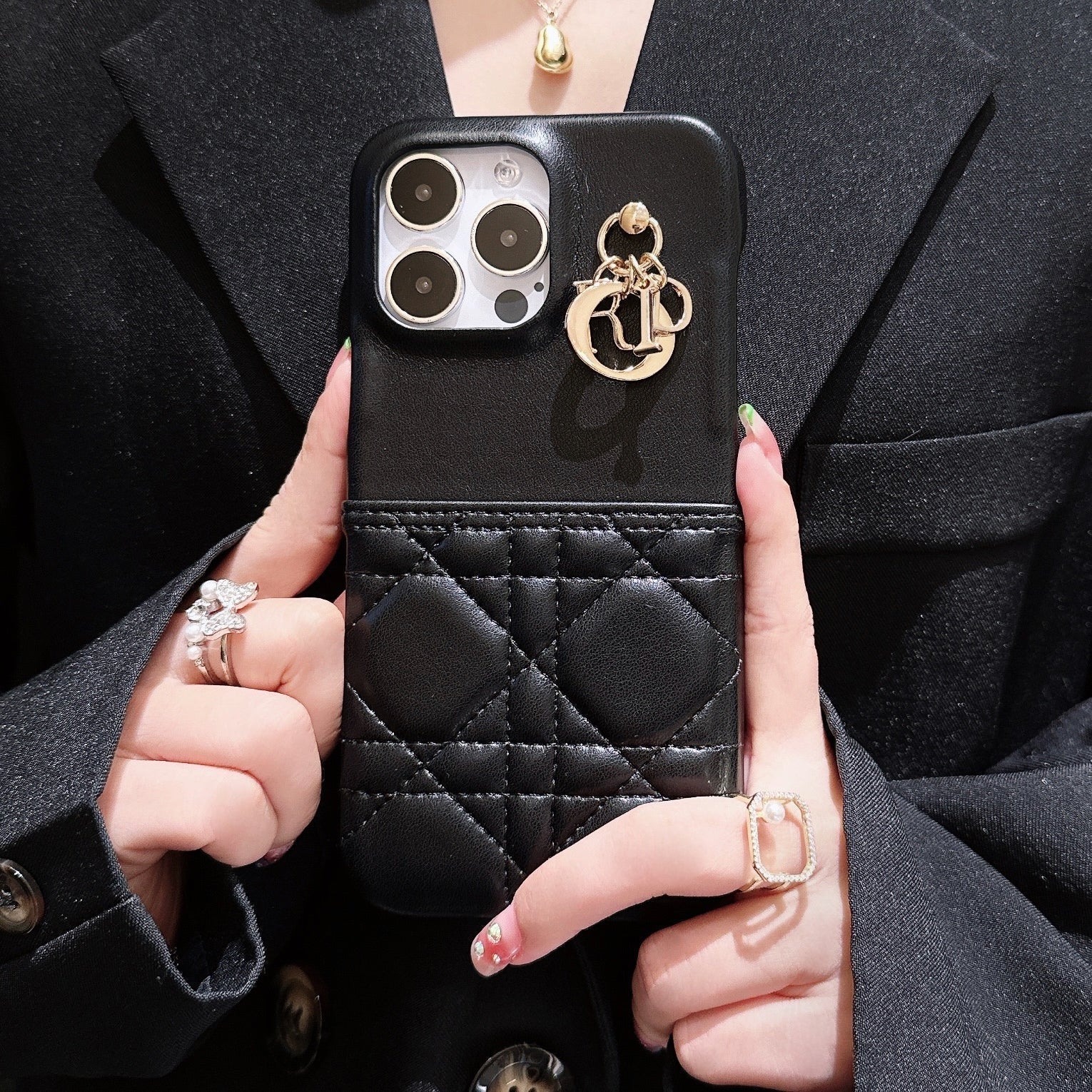 Fashion Leather iPhone Case