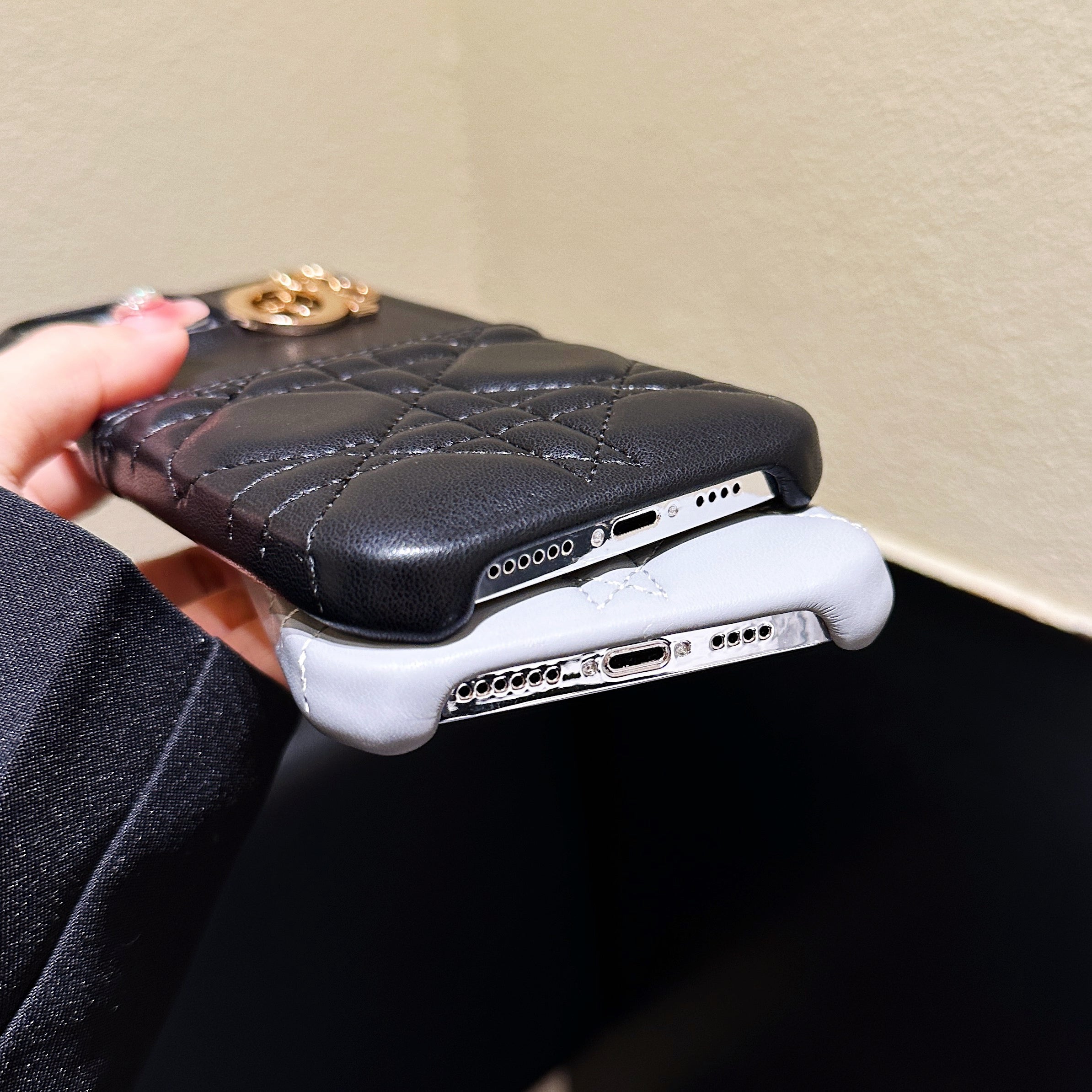 Fashion Leather iPhone Case