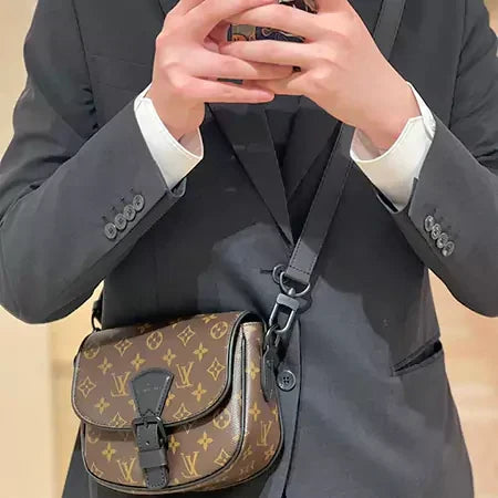 Luxury Bag High-Quality Leather Monogram Pattern