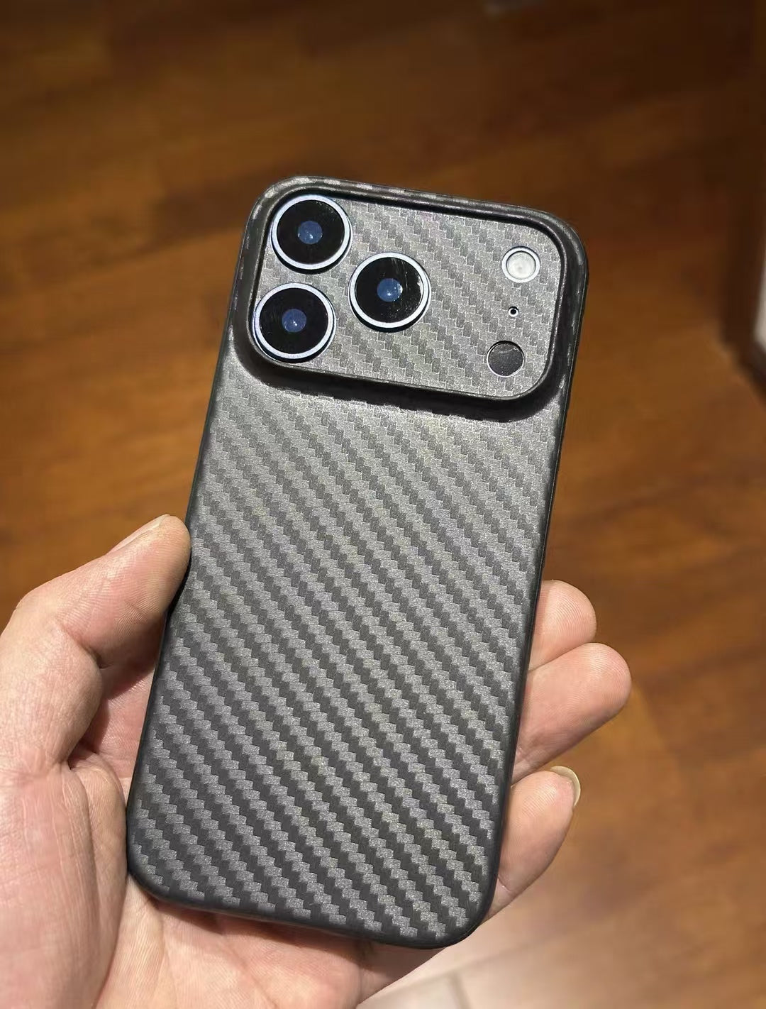 Þunnt Premium Carbon Fiber Texture Símahulstur