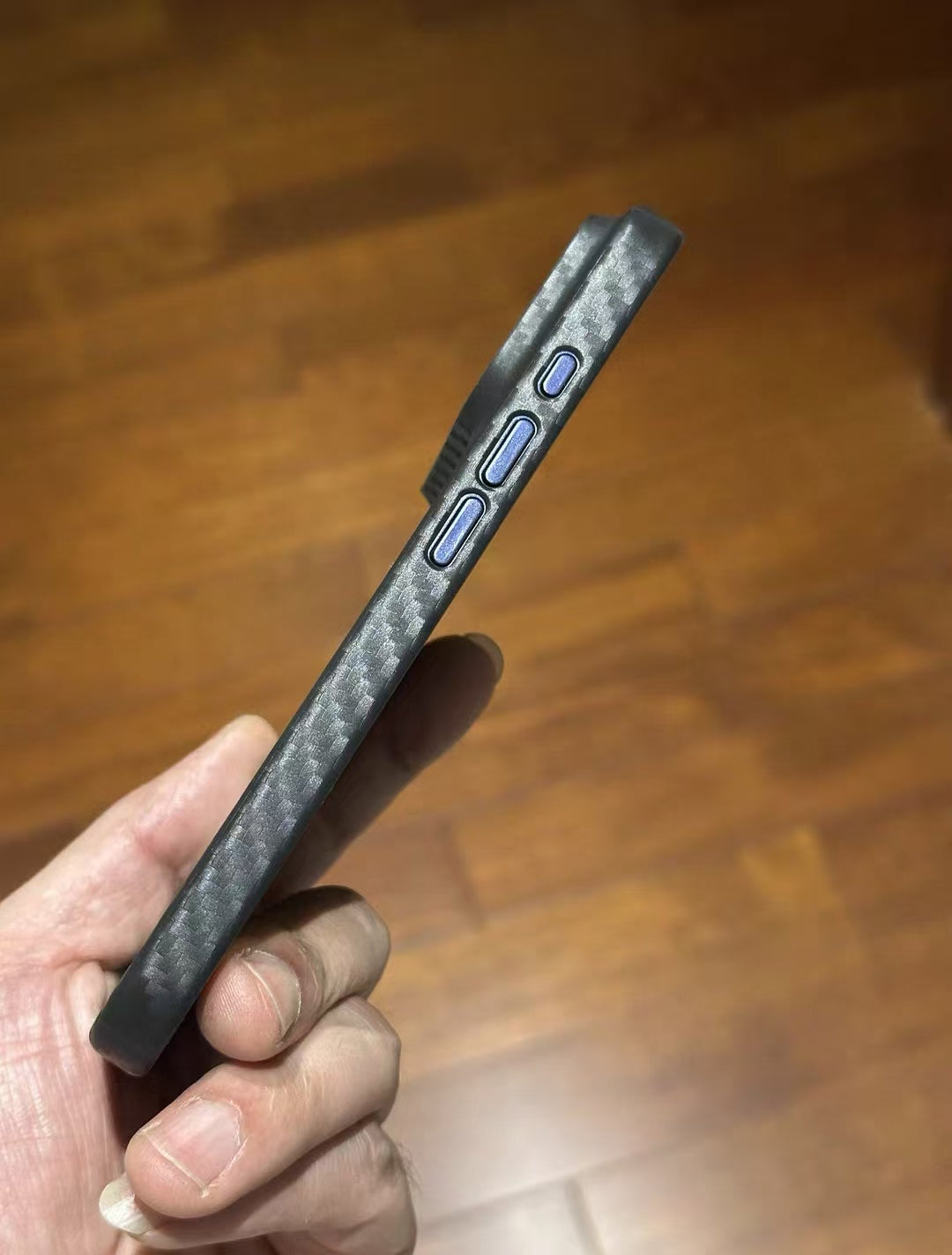 Slim Premium Carbon Fiber Texture Phone Case