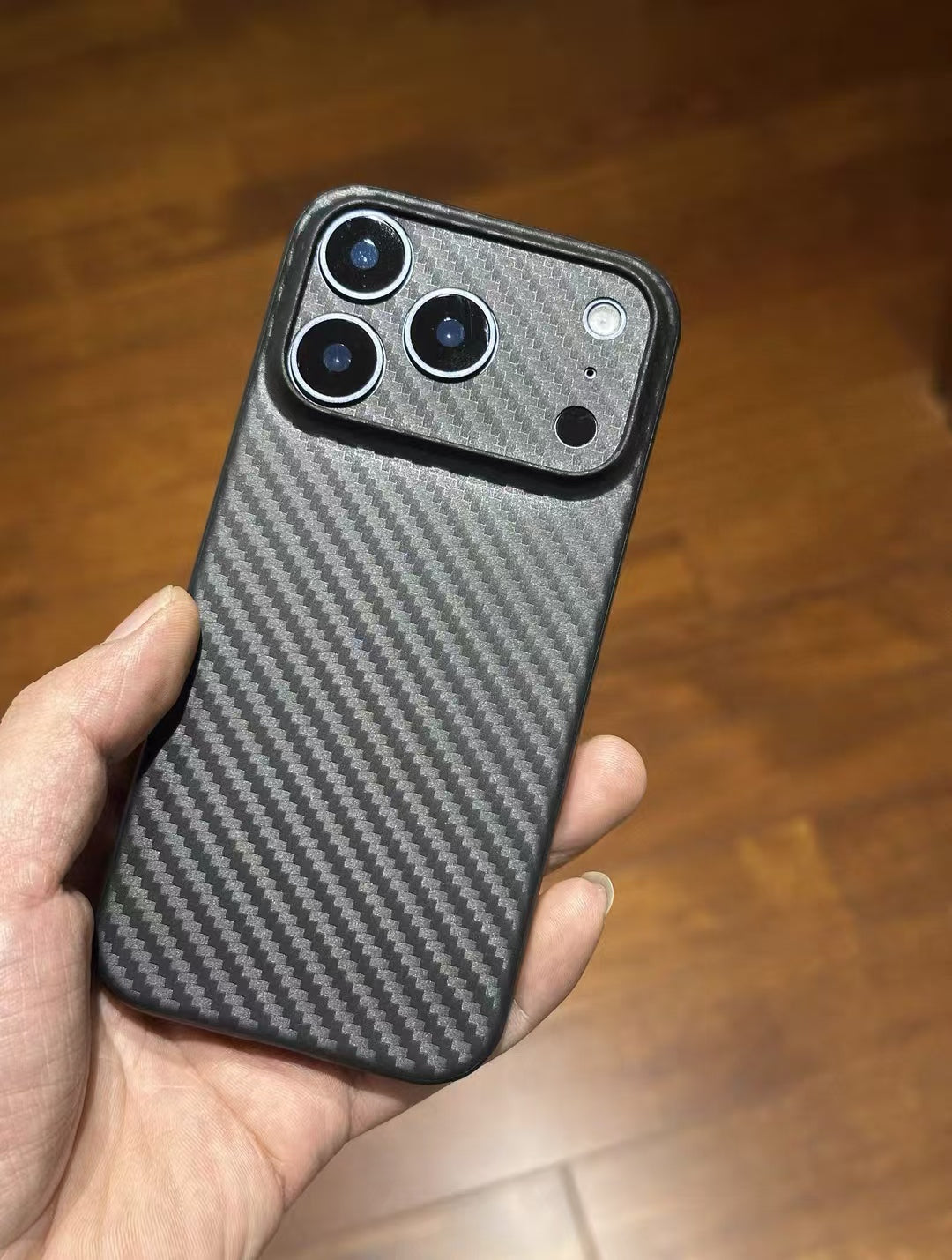 Þunnt Premium Carbon Fiber Texture Símahulstur