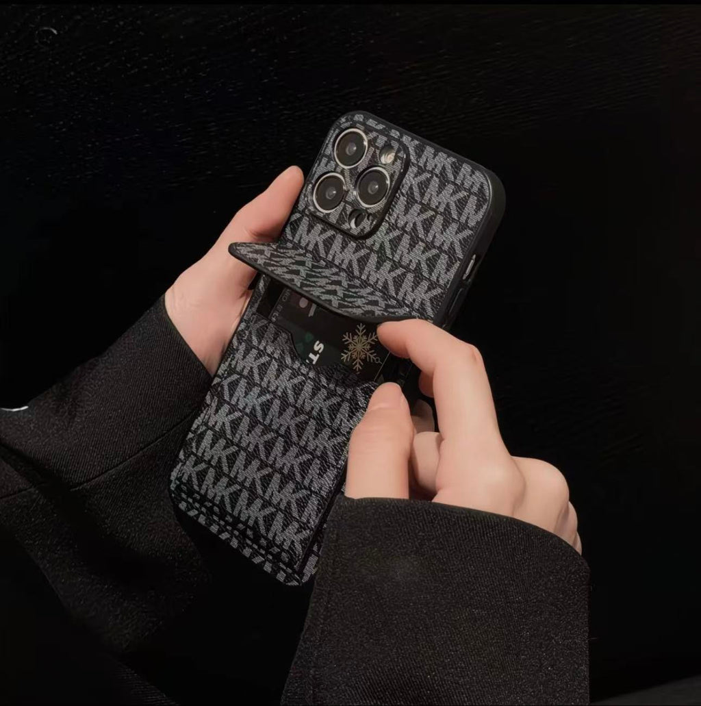 Fashion Brand Card Holder iPhone Case