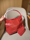 Vintage Geometric Medium Tote Bag