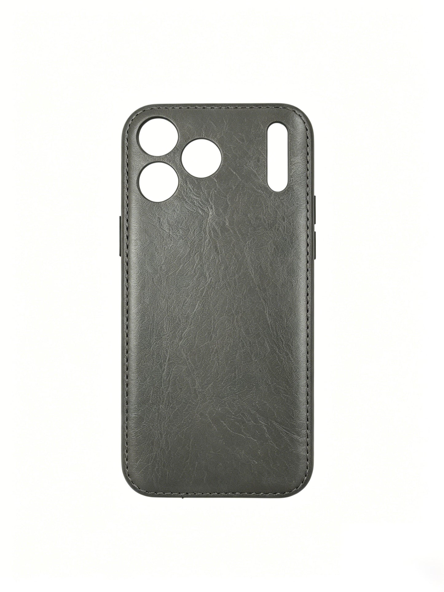 Handgefertigte iPhone-Hülle aus pflanzlich gegerbtem Leder von Kakavy – Vintage Patina Edition