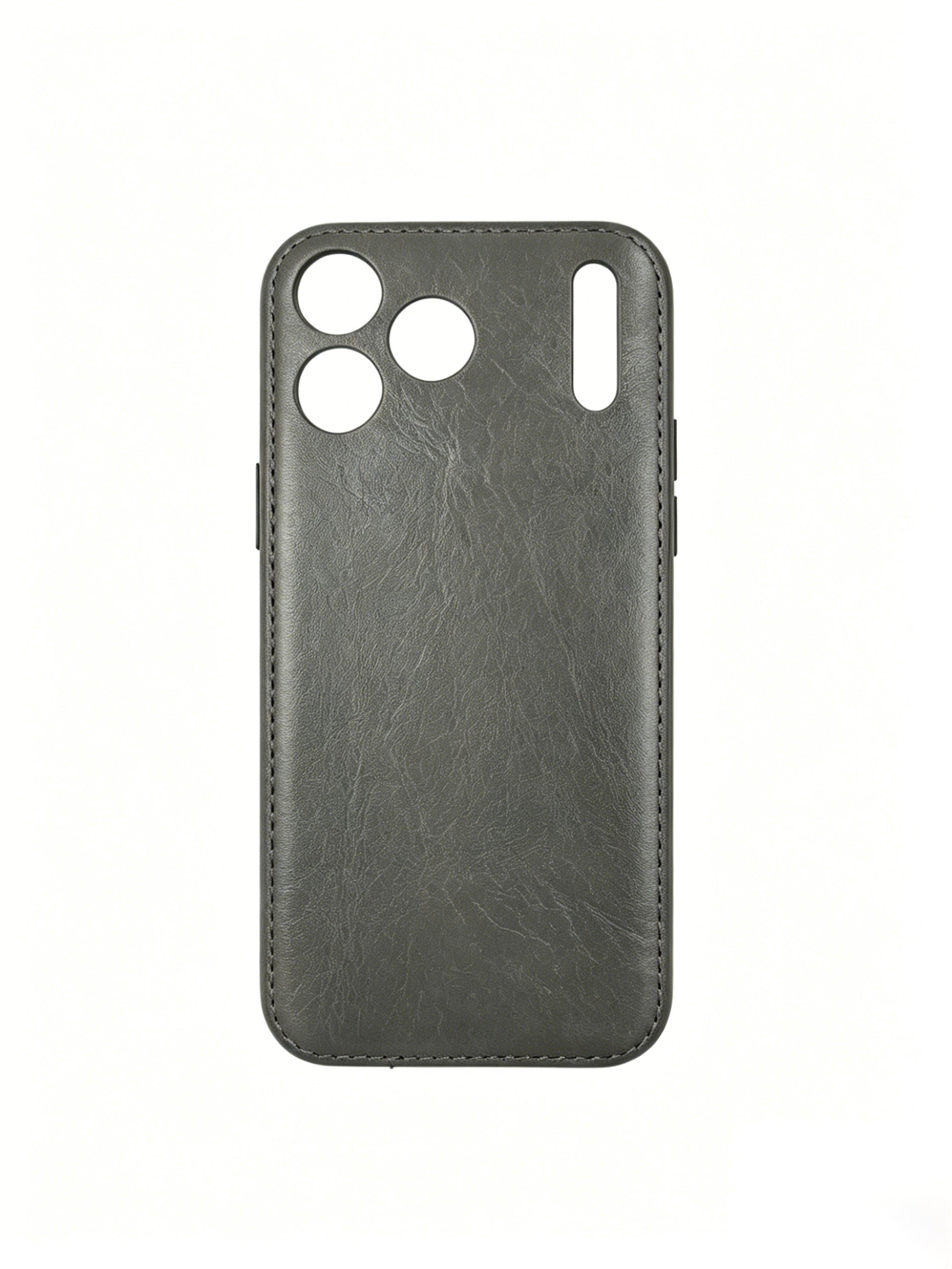 Kakavy Handcrafted Vegetable-Tanned Leather iPhone Case – Vintage Patina Edition