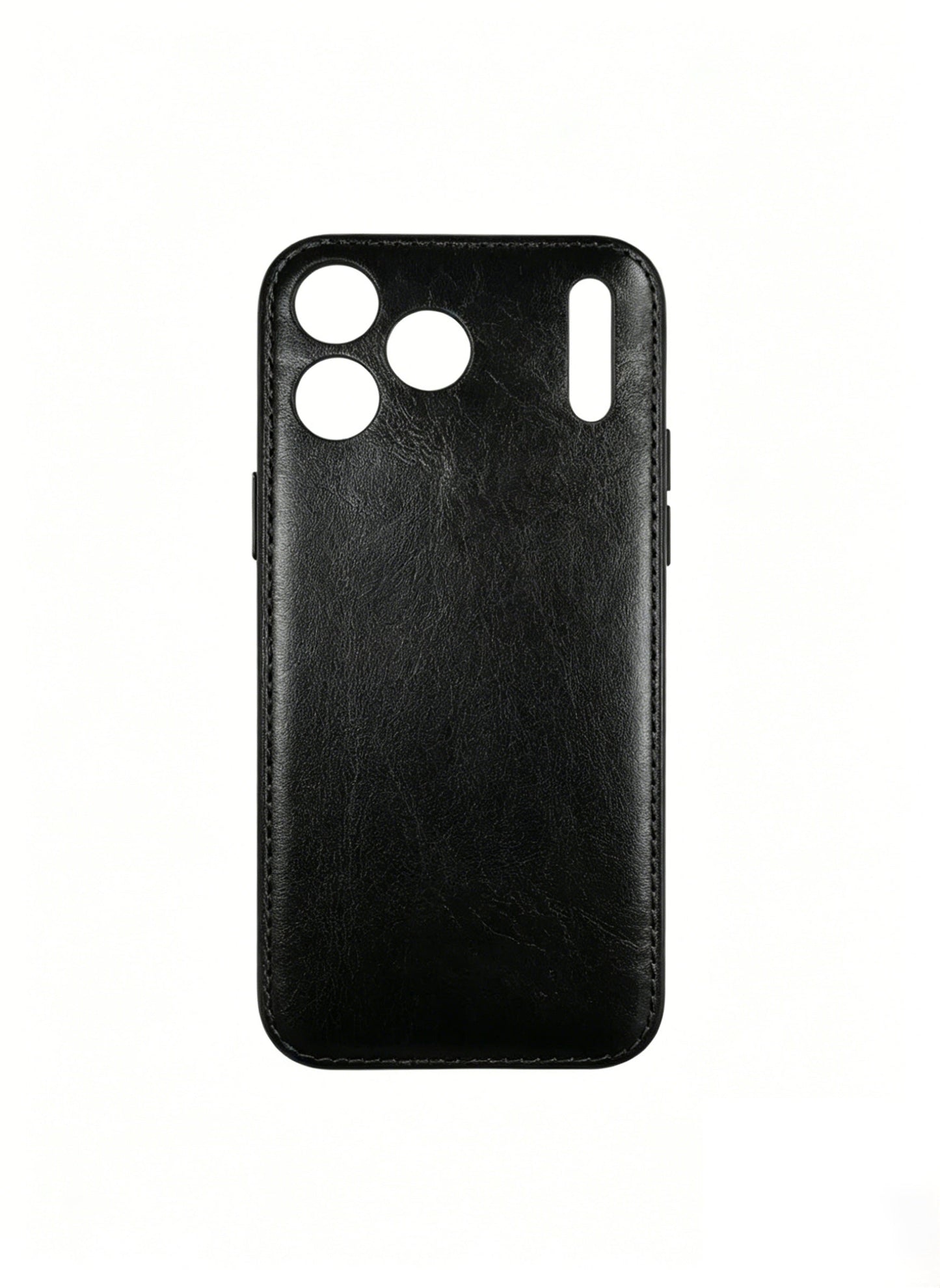Handgefertigte iPhone-Hülle aus pflanzlich gegerbtem Leder von Kakavy – Vintage Patina Edition