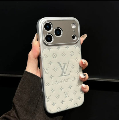 Acrylic shimmer printed lanyard phone case