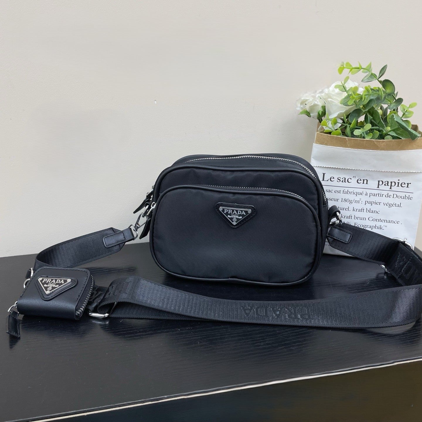 Multifunctional Mother-Child Crossbody Camera Bag
